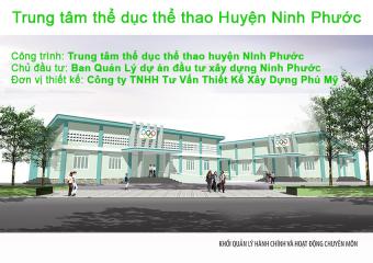 Trung tâm thể dục thể thao huyện Ninh Phước